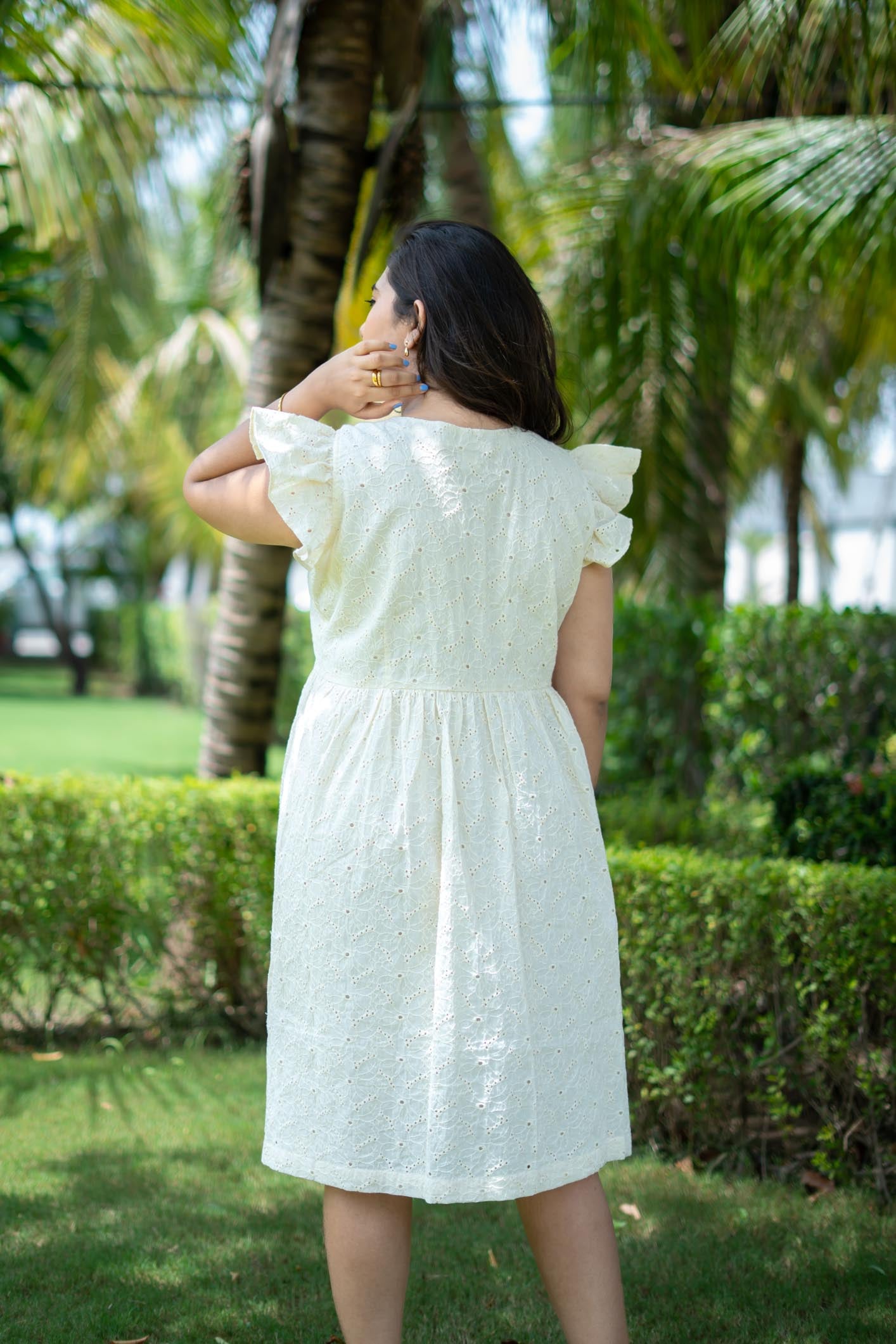 Wildflower Whisper Dress | Off-white