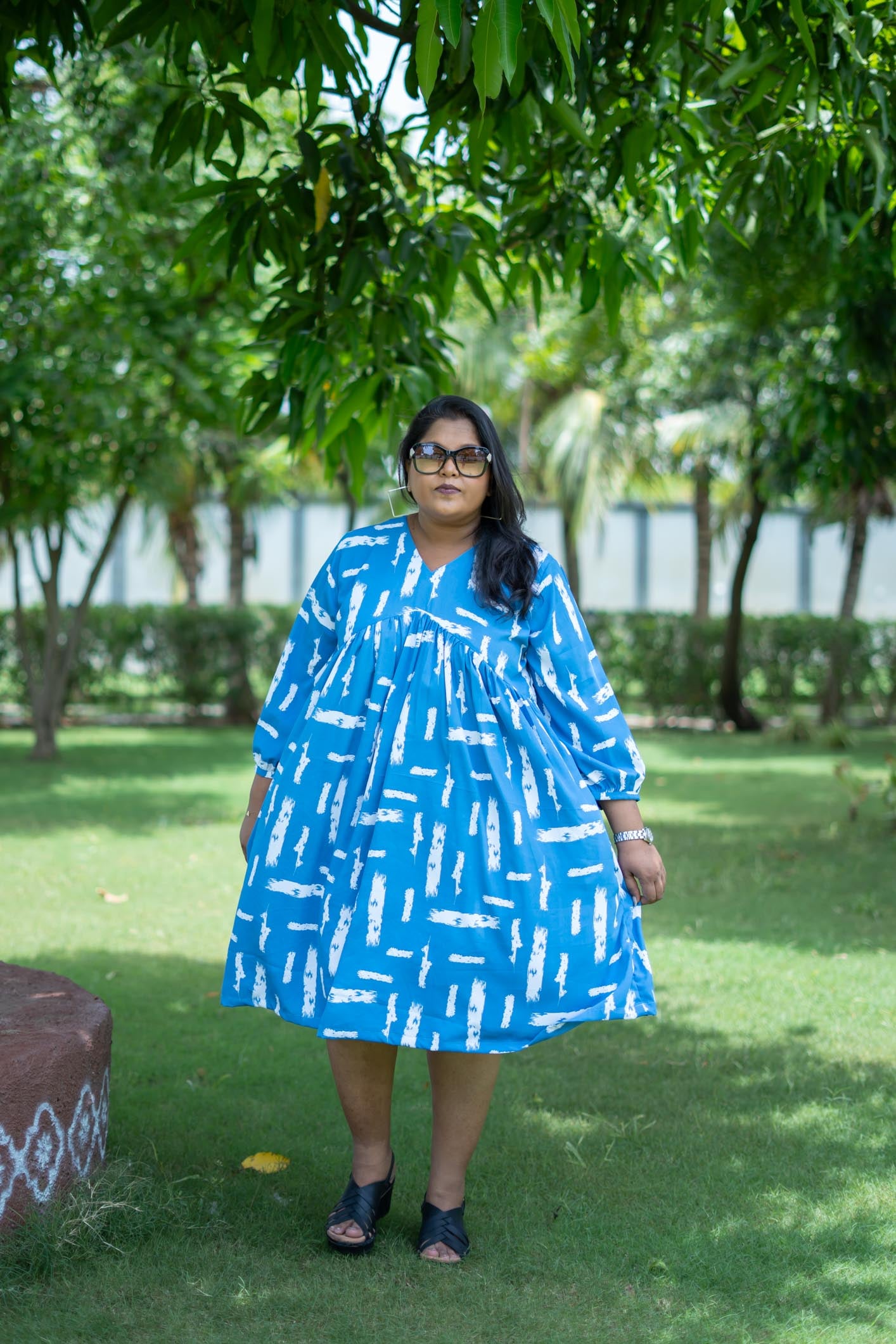 Blueform Gathered Midi