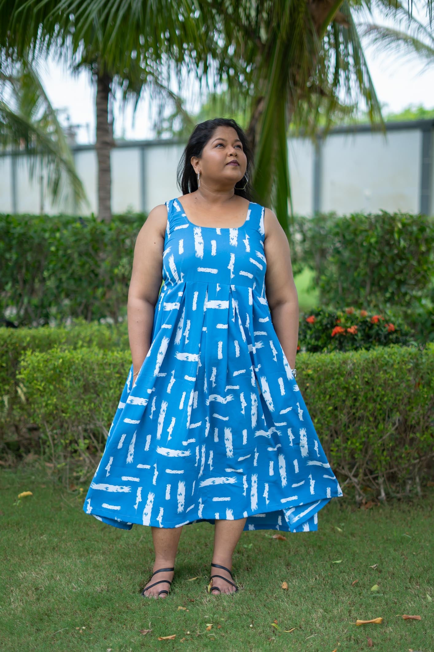 Brushline Dress with Jacket