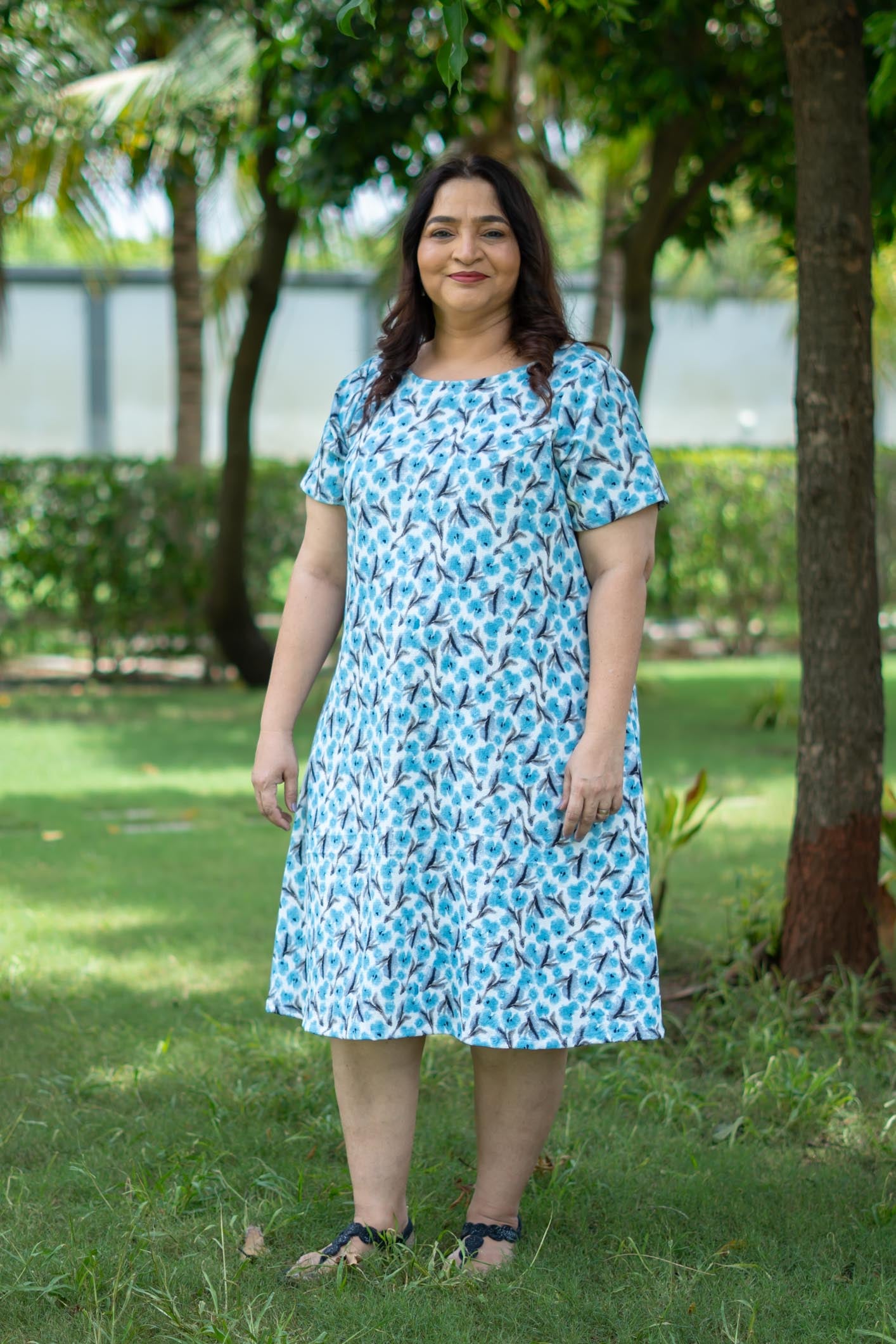 Backbloom Cutout Dress