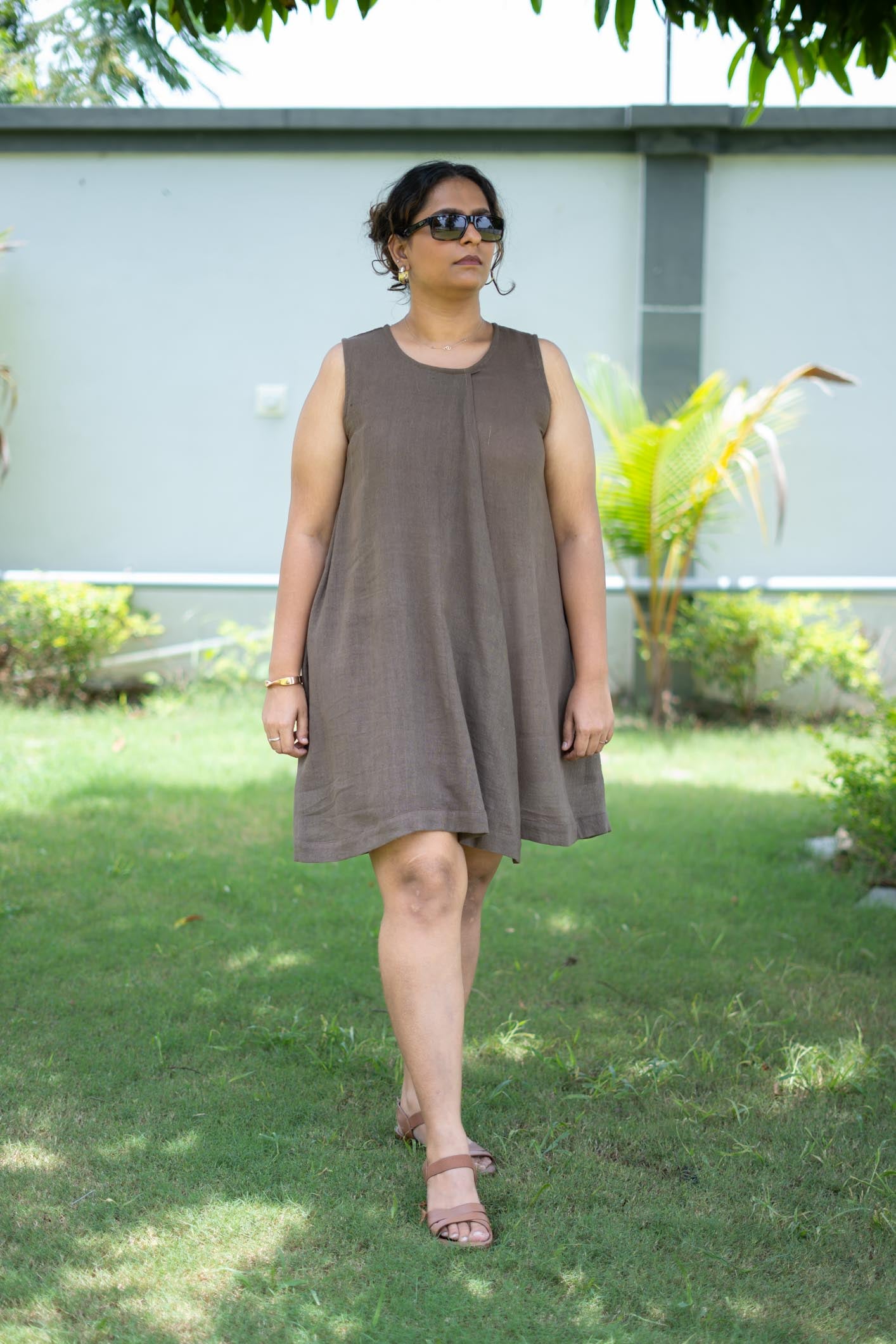 Stone Cocoa Wrapdress