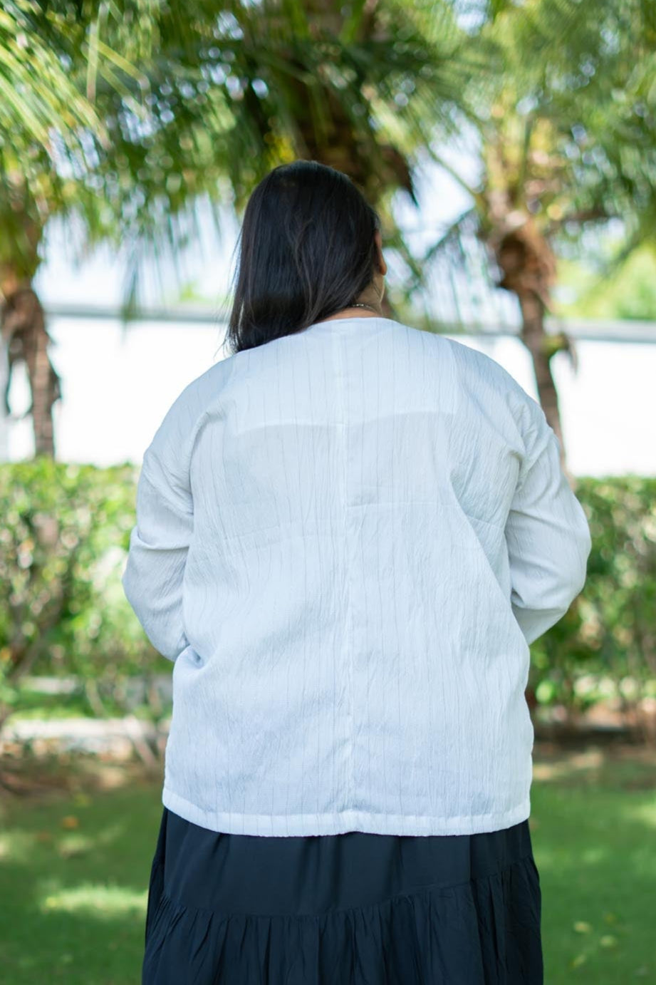 White Casual Jacket