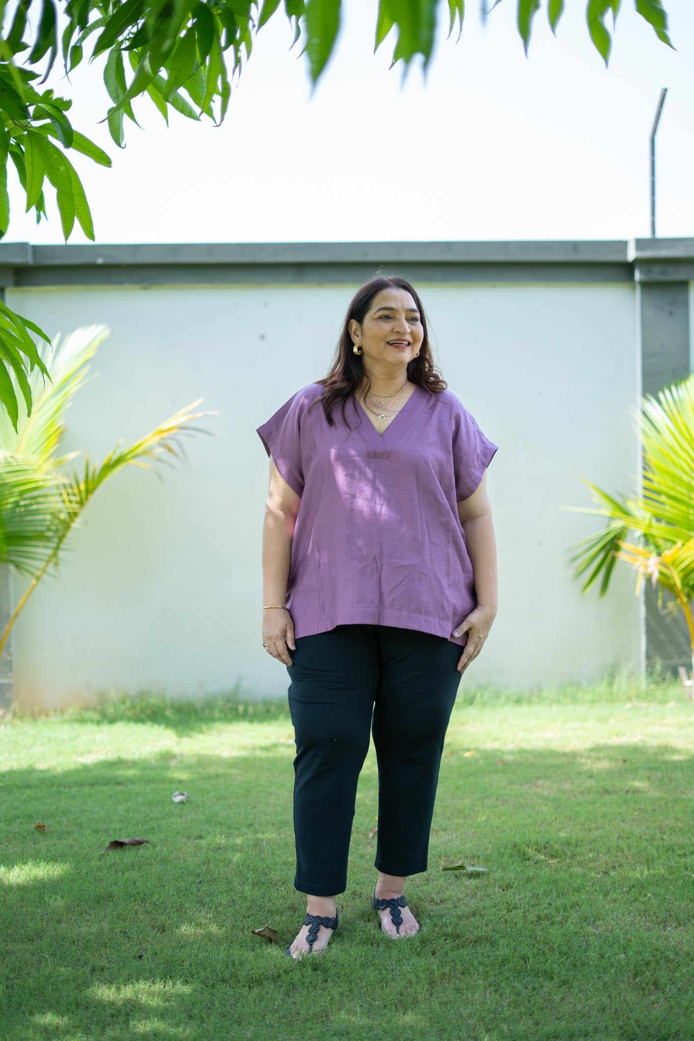 Amethyst Flow Top | Lavender