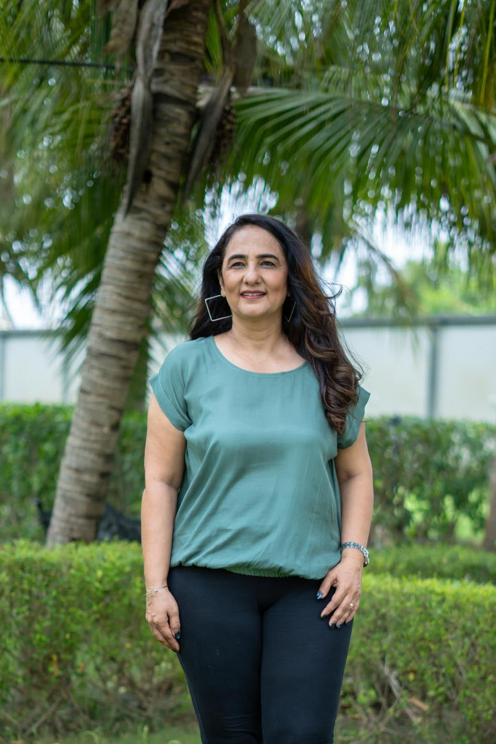 Olive Green Blouse