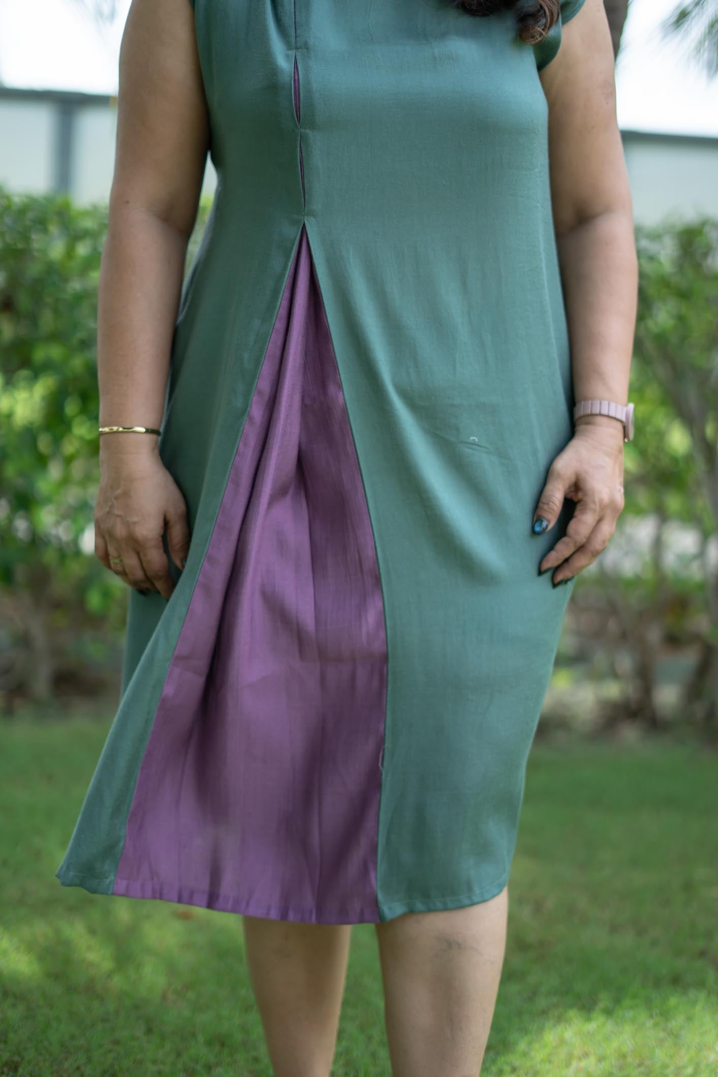 Verdelace Midi Dress