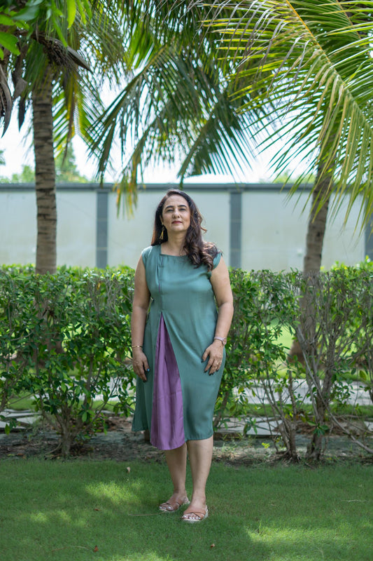 Verdelace Midi Dress