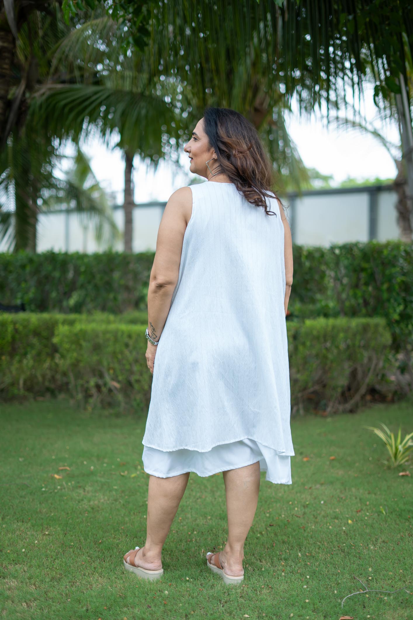 Glowframe | White Midi Dress