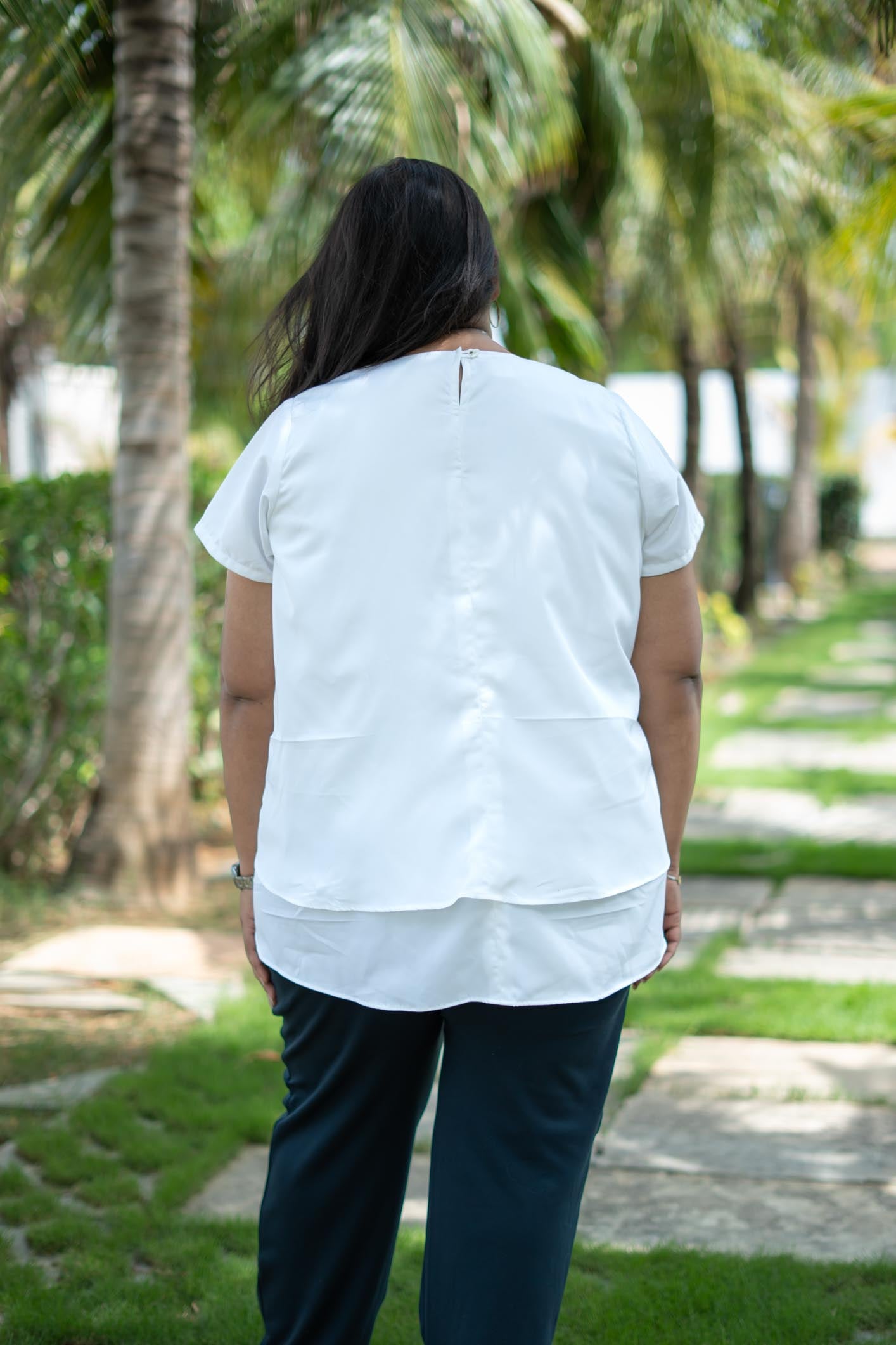 White | Cloud Nine Blouse