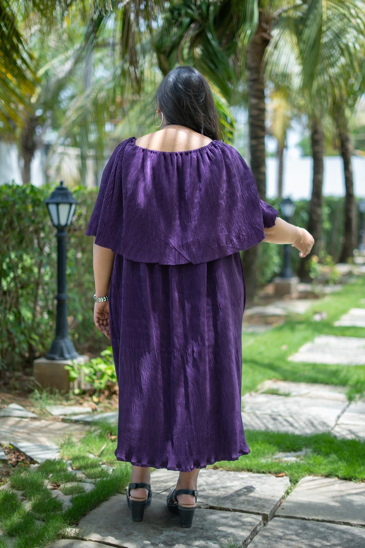 Nyra Pleated Midi