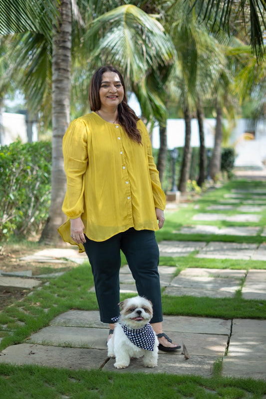 Mustard Yellow Top 
